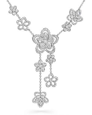 Graff And Diamond Wild Flower Necklace - Metallic