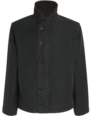 Ralph Lauren Double Rl Cotton N-1 Deck Jacket - Black