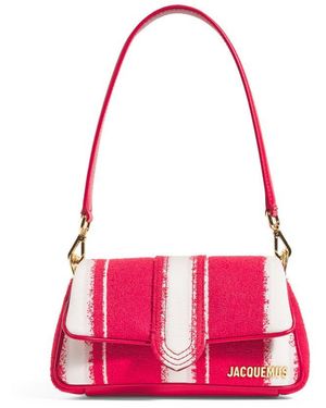 Jacquemus Mini Striped Le Bambinou Shoulder Bag - Pink