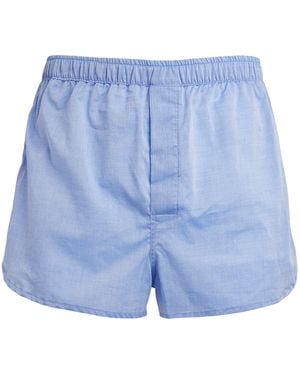 Derek Rose Amalfi Boxer Shorts - Blue