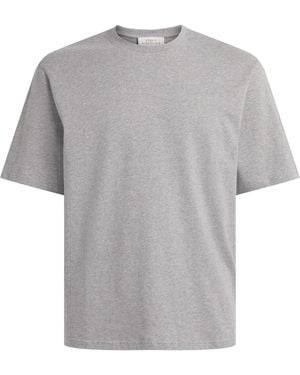 Studio Nicholson Cotton Bric T-Shirt - Gray