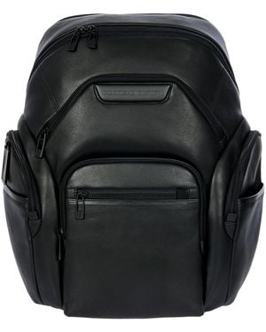 Porsche Design Leather Roadster Evo Backpack - Black