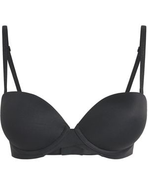 Calvin Klein Strapless Push-Up Bra - Black