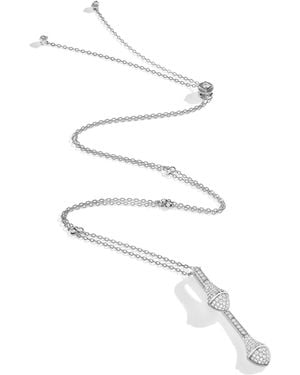 Marli New York And Diamond Cleo Pendant Necklace - White