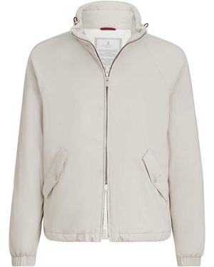 Brunello Cucinelli Water-Resistant Packable Hood Jacket - Grey