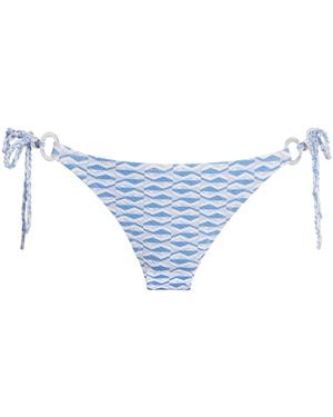 Heidi Klein Tinos Triangle Bikini Briefs - Blue