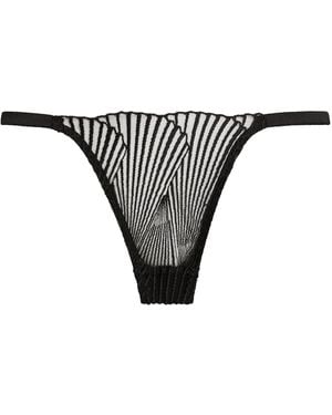 Coco De Mer Athena Brazilian Briefs - Black