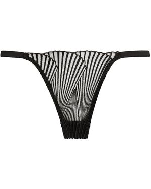 Coco De Mer Athena Brazilian Briefs - Black