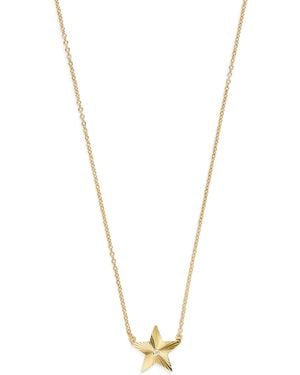 Jennifer Meyer Mini And Diamond 70S Star Necklace - Metallic