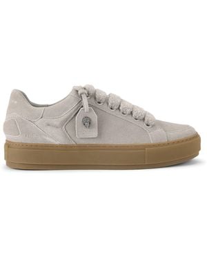 Kurt Geiger Suede Southbank Tag Sneakers - Gray