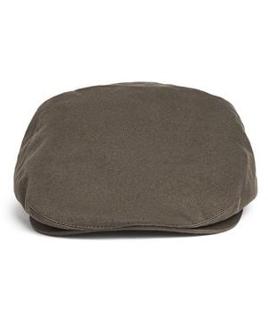 Barbour Cotton Finnean Flat Cap - Gray
