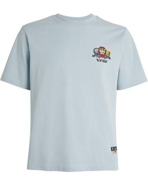 Evisu Oversized Daruma T-Shirt - Blue