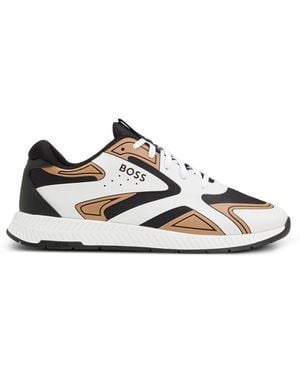 BOSS Low-Top Trainers - White