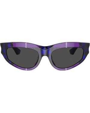 Burberry Acetate Be4425U Sunglasses - Purple