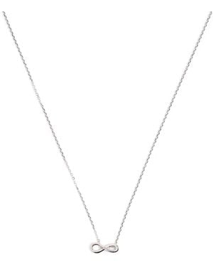 Astrid & Miyu Infinite Pendant Necklace - Metallic