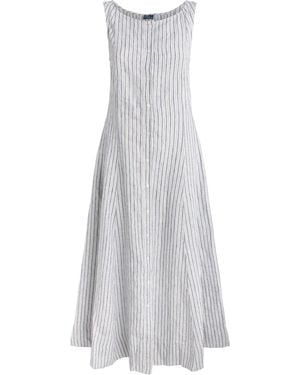 Polo Ralph Lauren Cotton Panelled Midi Dress - White