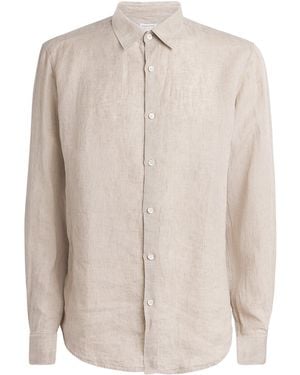 Sunspel Linen Shirt - White