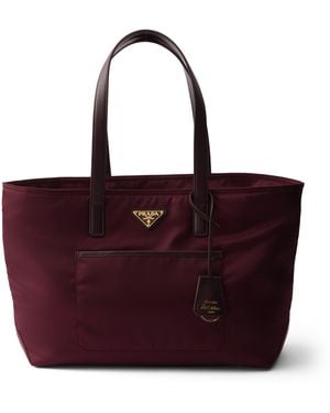 Prada Medium Re-Nylon Re-Edition 1978 Tote Bag - Red