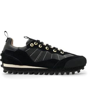AllSaints Suede Nevis Trainers - Black