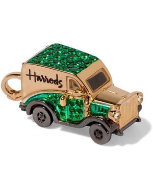 Annoushka Tsavorite And Diamond Harrods Delivery Van Charm Pendant - Green
