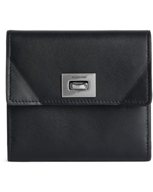Balenciaga Rodeo Mini Wallet in Black for Men | Lyst