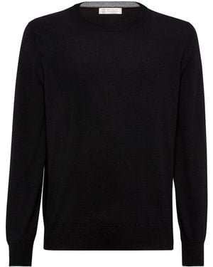Brunello Cucinelli Cashmere Sweater - Black