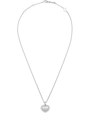 Chopard And Diamond Happy Diamonds Icons Joaillerie Pendant Necklace - Metallic