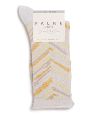 FALKE Shiny Socks - White