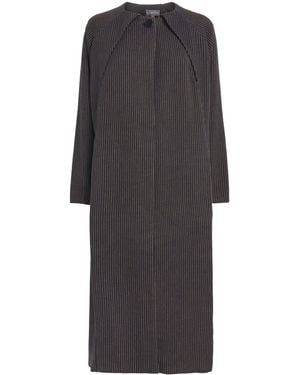 Studio Namnyak Long Cover-Up Coat - Grey