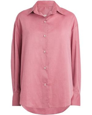 Faithfull the Brand Cotton Oversized Vau Shirt - Pink