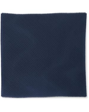 Cartier Silk C De Shawl - Blue