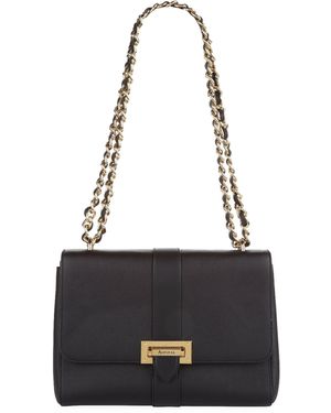 Aspinal of London Small Leather Lottie Cross-Body Bag - Black