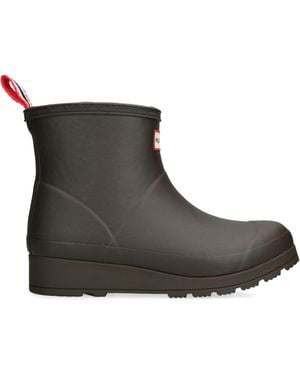 HUNTER Original Play Short Wellington Boots - Brown