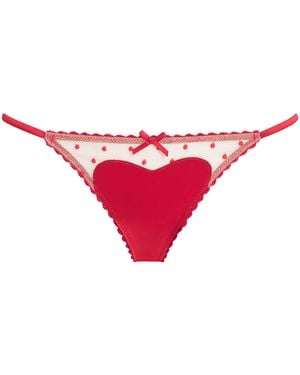 Fleur du Mal Amour Thong - Red