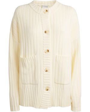 Varley Rib-Knit Pensdale Cardigan - White