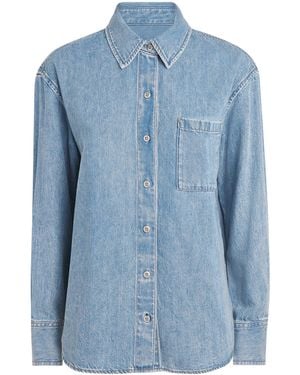 Rag & Bone Connie Denim Shirt - Blue