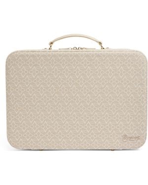Bonpoint Cotton Devote Suitcase - Natural
