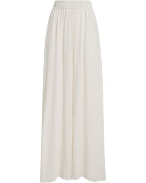 Camilla & Marc Wide-Leg Palazzo Vespera Pants - White