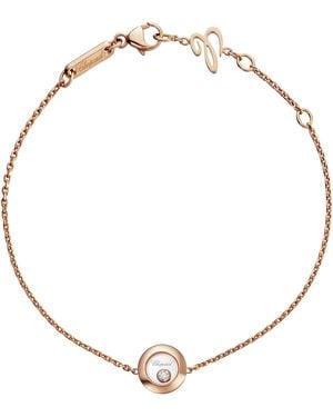Chopard And Diamond Happy Diamonds Icons Bracelet - Metallic