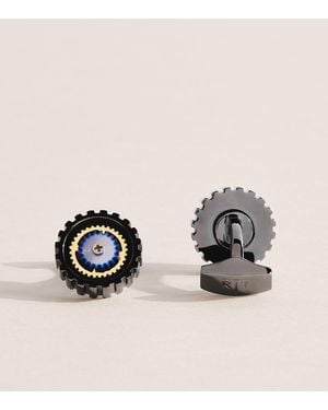Tateossian Gear Cufflinks - Black