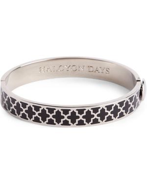Halcyon Days Palladium Agama Bangle - Metallic
