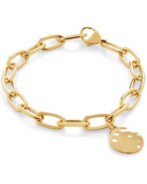 Monica Vinader Vermeil Havana Open-Link Chain Bracelet - Metallic