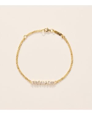 Suzanne Kalan And Diamond Classic Bar Bracelet - Metallic