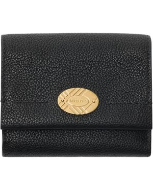 Burberry Leather Cotswolds Wallet - Black