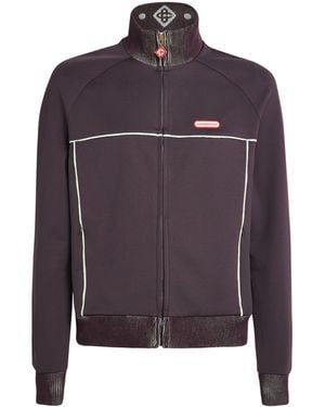 CASABLANCA Logo Track Jacket - Purple