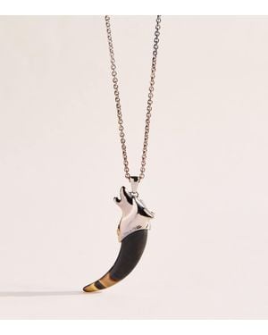 Jacques Marie Mage Sterling Yellowstone Vi Faithful Necklace - Pink