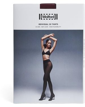 Wolford Individual 20 Tights - Blue