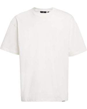 Represent Cotton Initial Oversized T-Shirt - White