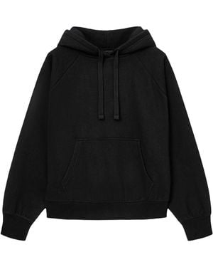 AllSaints Cotton-Blend Oversized Talon Underground Hoodie - Black