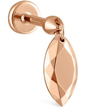 Maria Tash Faceted Marquise Threaded Charm Single Earring - Natural